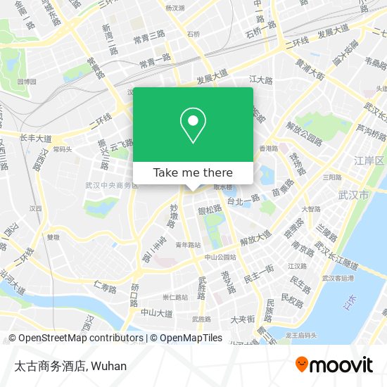 太古商务酒店 map