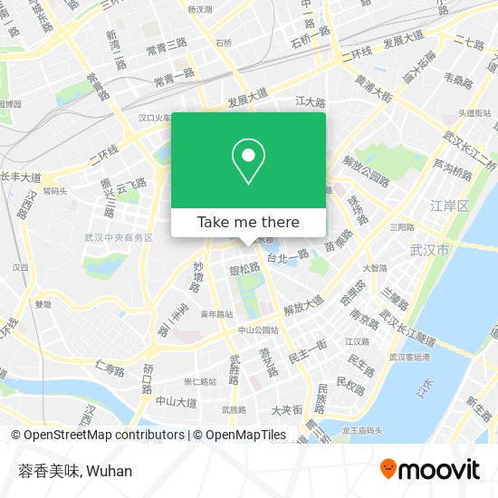 蓉香美味 map