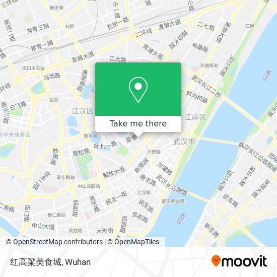 红高粱美食城 map