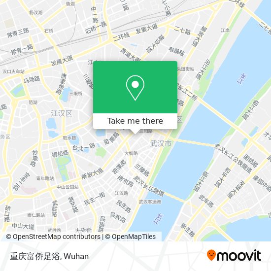 重庆富侨足浴 map