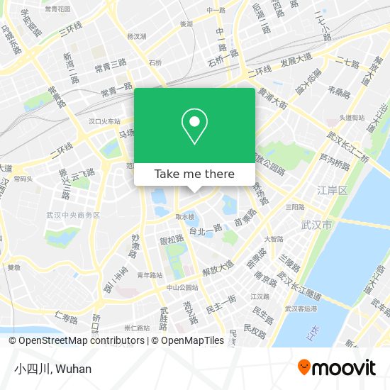 小四川 map