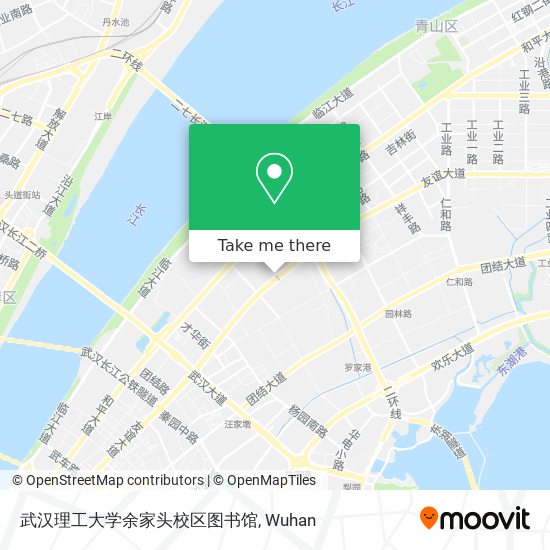 武汉理工大学余家头校区图书馆 map