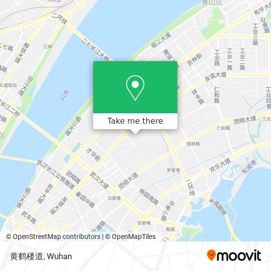 黄鹤楼道 map