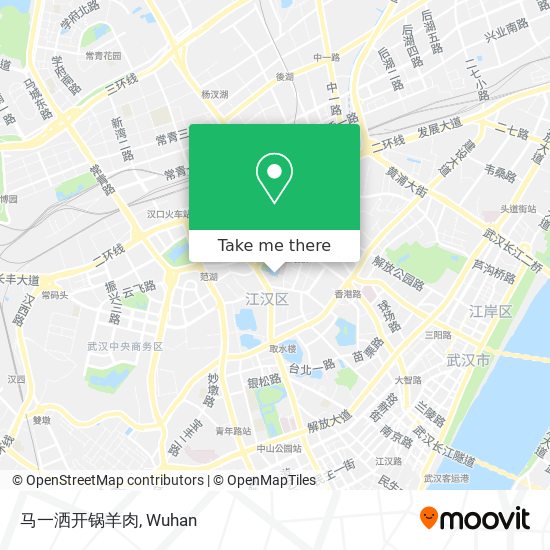 马一洒开锅羊肉 map