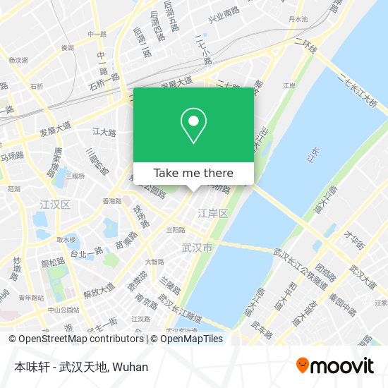 本味轩 - 武汉天地 map
