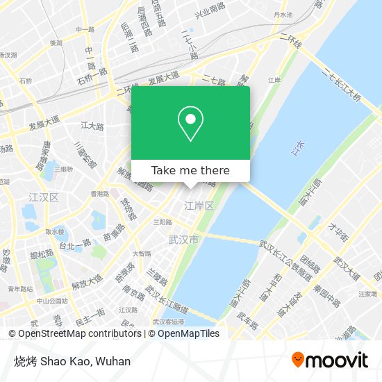 烧烤 Shao Kao map