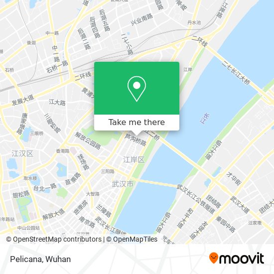 Pelicana map