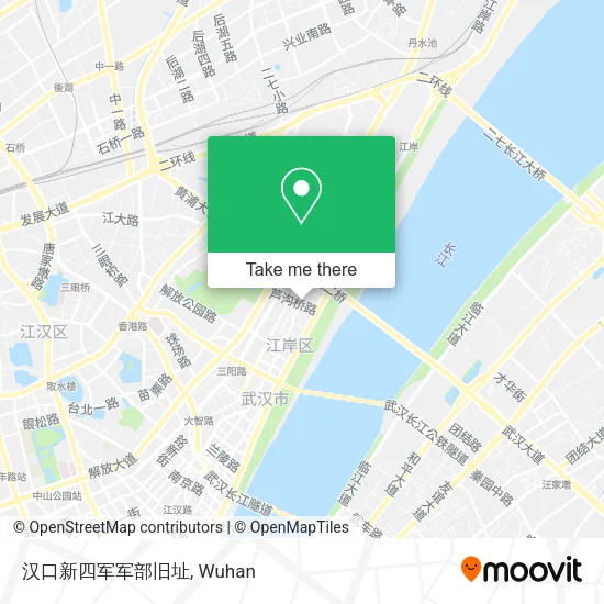 汉口新四军军部旧址 map