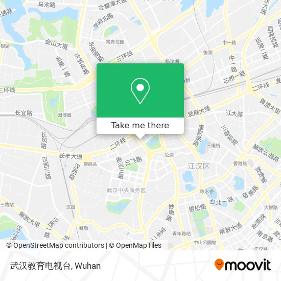 武汉教育电视台 map