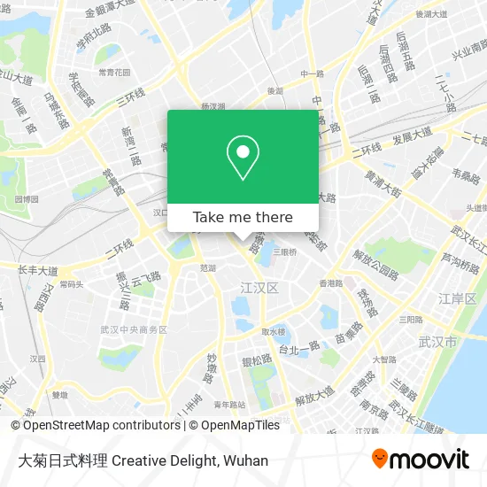 大菊日式料理 Creative Delight map