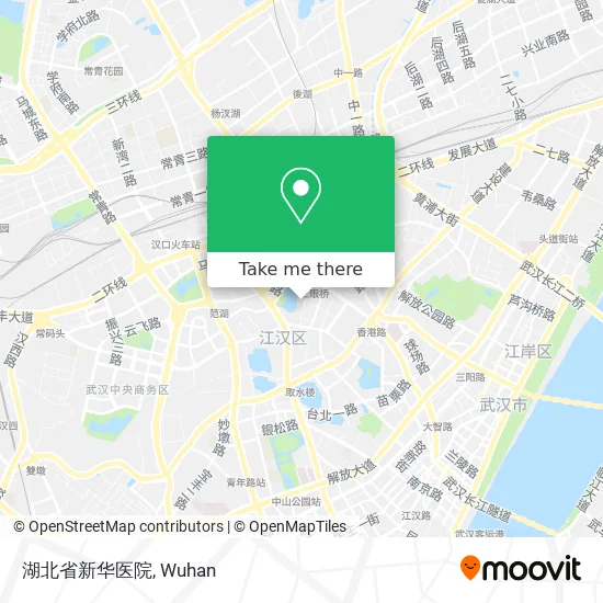 湖北省新华医院 map