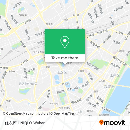 优衣库 UNIQLO map