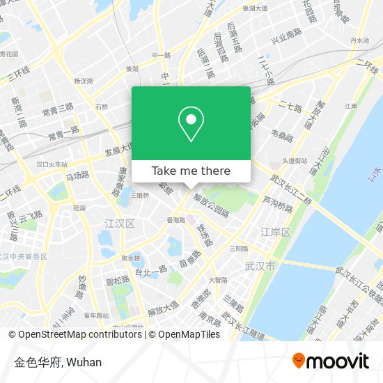 金色华府 map
