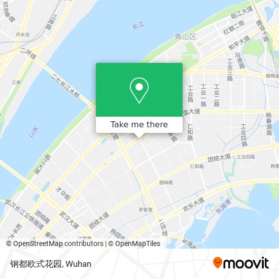 钢都欧式花园 map