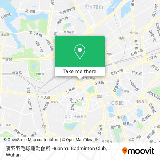寰羽羽毛球運動會所 Huan Yu Badminton Club map