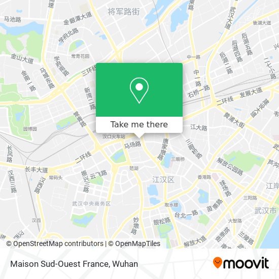 Maison Sud-Ouest France map