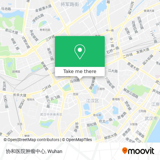 协和医院肿瘤中心 map