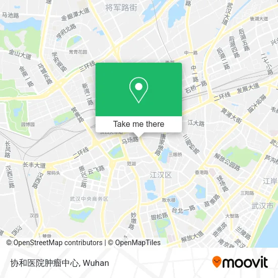 协和医院肿瘤中心 map