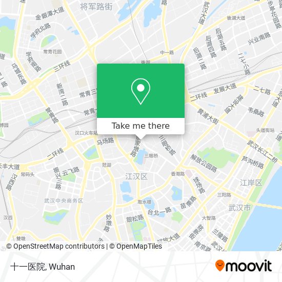 十一医院 map