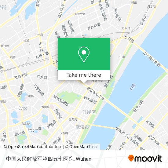 中国人民解放军第四五七医院 map