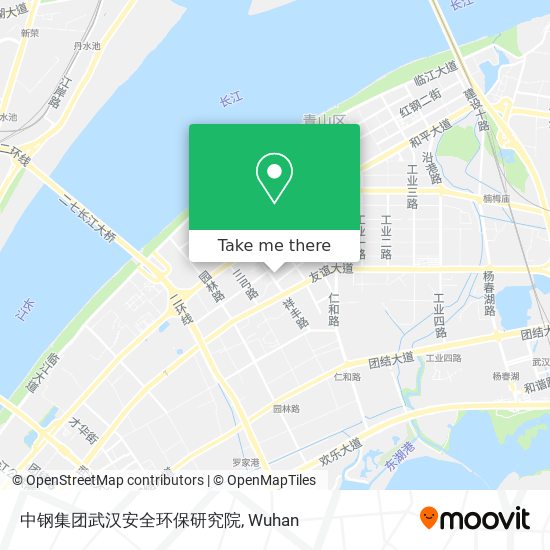 中钢集团武汉安全环保研究院 map