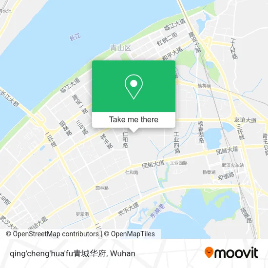 qing'cheng'hua'fu青城华府 map