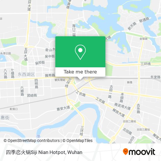 四季恋火锅Siji Nian Hotpot map