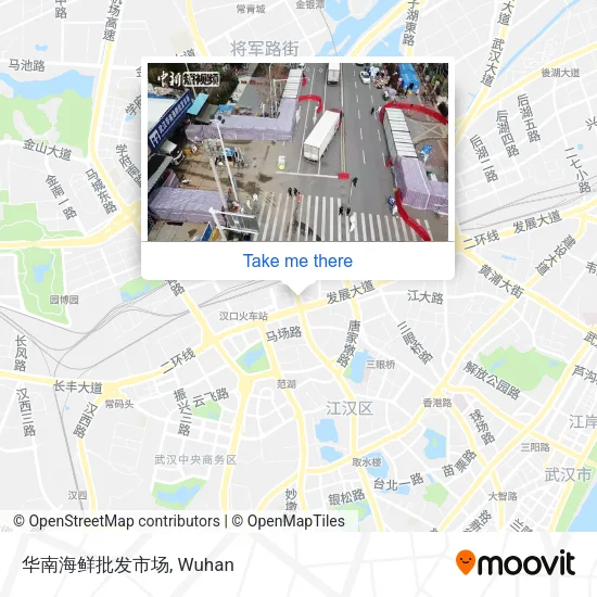 华南海鲜批发市场 map
