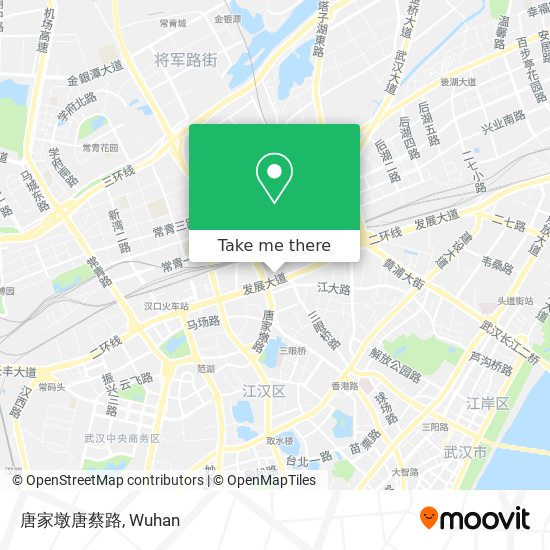 唐家墩唐蔡路 map
