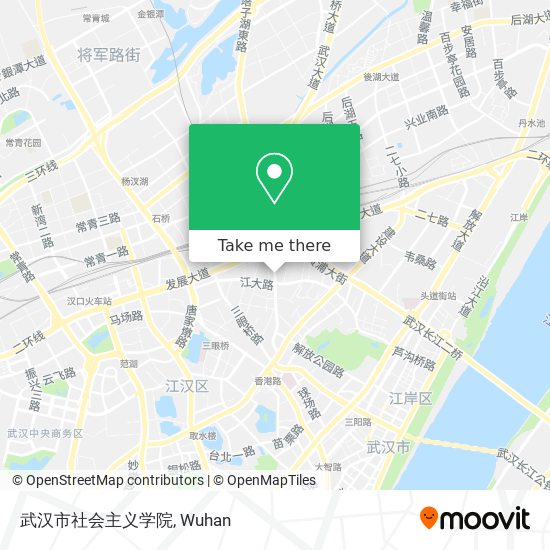 武汉市社会主义学院 map