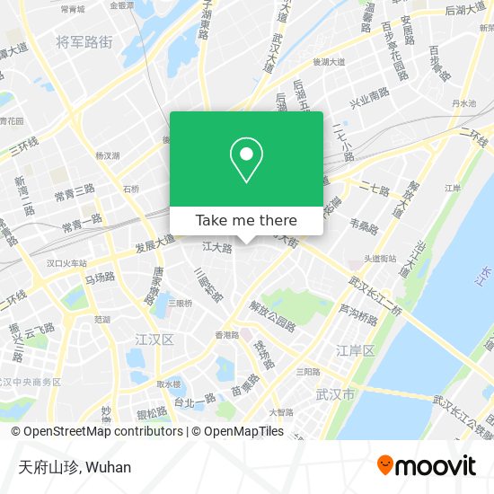 天府山珍 map