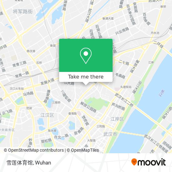 雪莲体育馆 map