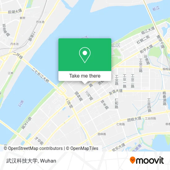 武汉科技大学 map