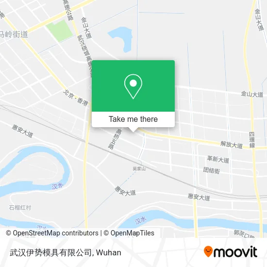 武汉伊势模具有限公司 map