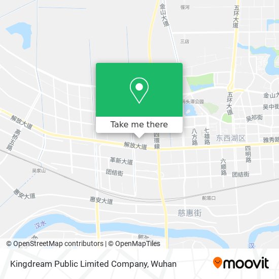 Kingdream Public Limited Company map