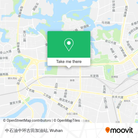 中石油中环古田加油站 map