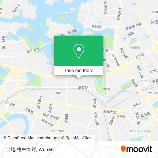 金地.格林春岸 map