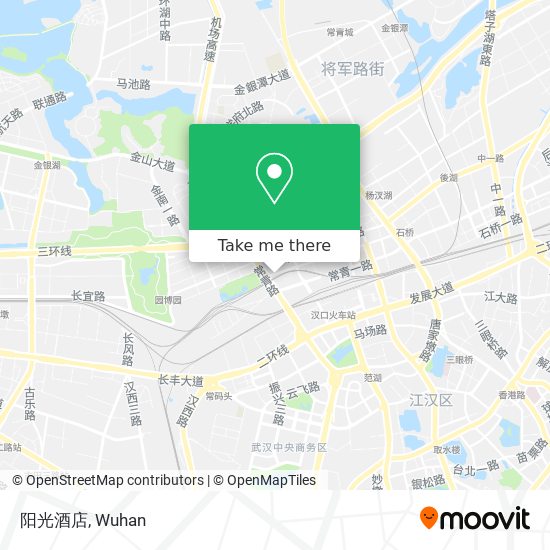 阳光酒店 map