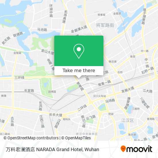 万科君澜酒店 NARADA Grand Hotel map