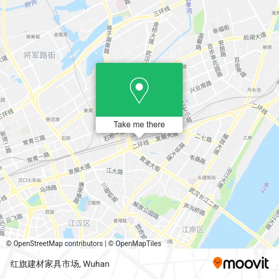 红旗建材家具市场 map