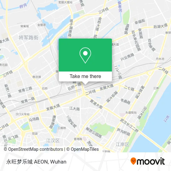 永旺梦乐城 AEON map