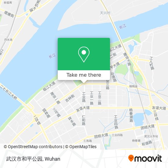 武汉市和平公园 map