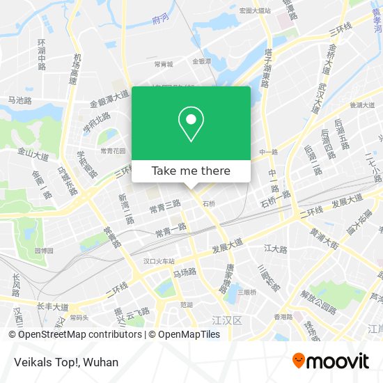 Veikals Top! map