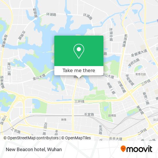 New Beacon hotel map