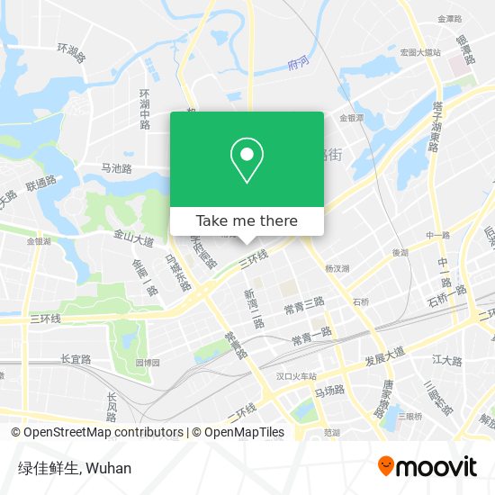 绿佳鲜生 map