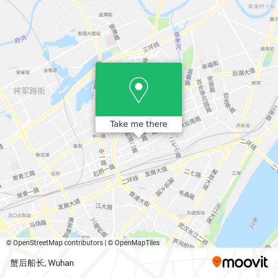 蟹后船长 map