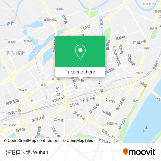 深巷口味馆 map
