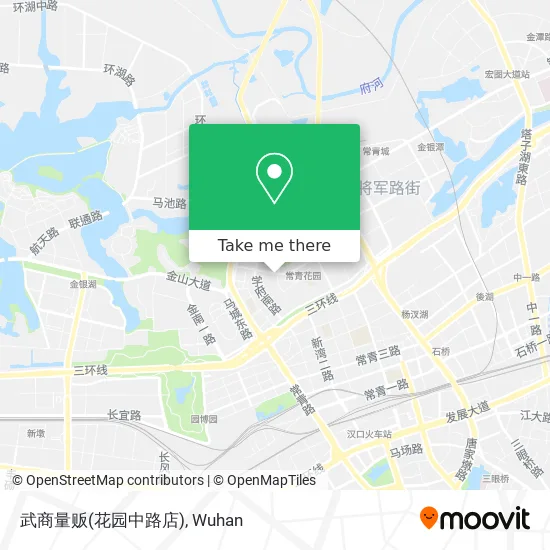 武商量贩(花园中路店) map