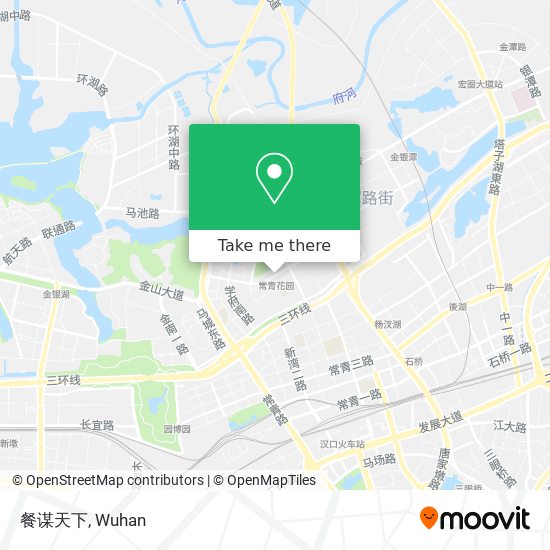 餐谋天下 map