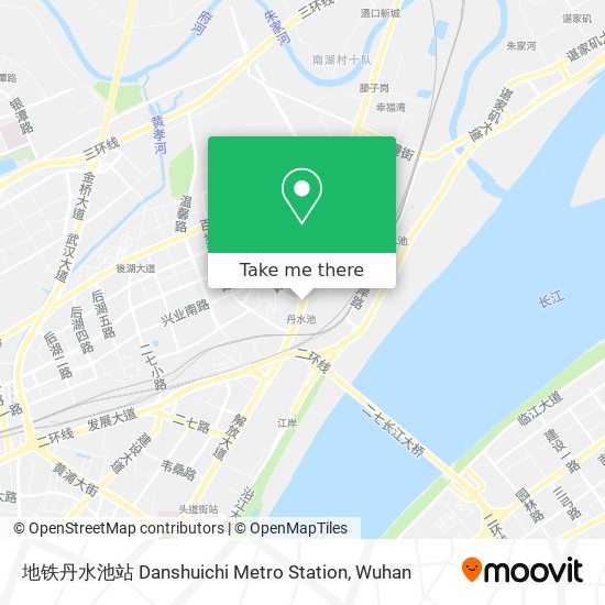 地铁丹水池站 Danshuichi Metro Station map
